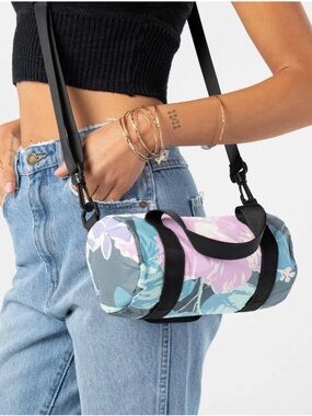 Aloha Collection MINI DUFFLE Bag Crossbody Purse PAU HANA